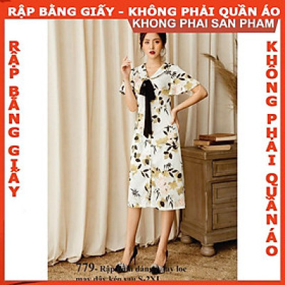 Rập giấy A0 mã 779- rập đầm (BẢN VẼ)