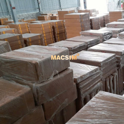 Thảm lót cốp xe ô tô (qd) Huyndai Kona 2018+  nhãn hiệu Macsim chất liệu TPV cao cấp màu đen