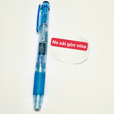 Gôm Bút Dạng Bấm Mono EH-KE 40 Chính Hãng Tombow, Đường Kính Gôm 3.8mm, Có Ruột Thay Thế Túi 4 Cây Gôm Knock 3.8 ER-AE