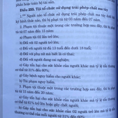 Bộ Luật Hình Sự Năm 2015 ( Sửa Đổi, Bổ Sung Năm 2017, 2024, 2025)