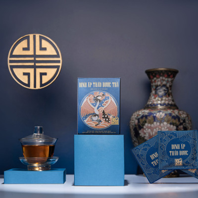 Combo 2 Sản Phẩm Hỗ Trợ Giảm Cân Trà Thảo Mộc và Định Áp Thảo Dược Trà