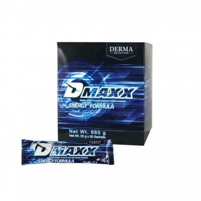 DMAXX thức uống bổ sung vitamin năng lượng có đường DAMODE 19 gói dùng thử màu xanh