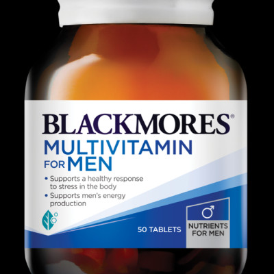 Vitamin Tổng Hợp Hỗ Trợ Sức Khỏe Nam Giới Blackmores Multivitamin For Men Lọ 50 Viên
