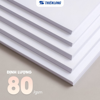 Combo 5 Ream giấy A4 80 gsm IK Copy (500 tờ) - Hàng nhập khẩu Indonesia Hàng nguyên thùng chất lượng cao