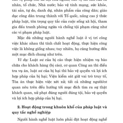 Nghề Luật và cơ hội nghề nghiệp cho người học luật