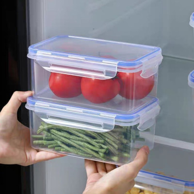 Bộ Hộp Đựng Thực Phẩm Có Nắp Đậy Gài Khóa Gioong Silicon Kín Chắc Chắn - Sét 3 Hộp Đựng Thực Phẩm Cao Cấp Để Tủ Lạnh Bảo Quản Thức Ăn 