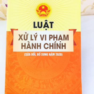 Sách - Luật Xử Lý Vi Phạm Hành Chính (Sửa đổi, bổ sung năm 2020) - ndbooks