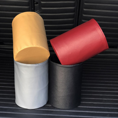 Túi đựng rác mini gấp gọn, túi rác tái sử dụng chống thấm 2 lớp có dây treo cho xe hơi, ô tô