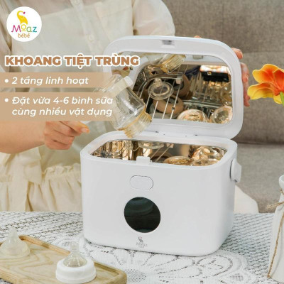 Máy tiệt trùng UV xách tay Moaz Bebe MB-102 - Hàng Chính Hãng
