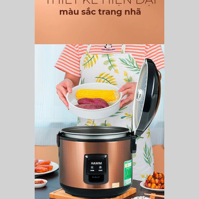 Nồi Cơm Điện HAMM HRC-1203 (1.2 lít) - Hàng Chính Hãng