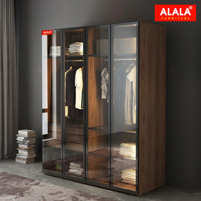 Tủ quần áo ALALA291 cánh kính cao cấp/ Miễn phí vận chuyển và lắp đặt/ Đổi trả 30 ngày/ Sản phẩm được bảo hành 5 năm từ thương hiệu ALALA