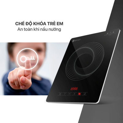 Bếp Từ Đơn Elmich ICE-1828OL (2100W) - Hàng Chính Hãng