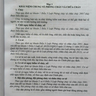 Sách Pháp Luật Về Phòng Cháy Và Chữa Cháy – Danh Mục Cơ Sở Thuộc Diện Quản Lý Về Phòng Cháy Và Chữa Cháy (V2519T)
