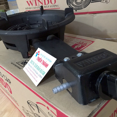 Bếp gas công nghiệp lửa lớn Windo -280 (đầu đốt gang đúc nguyên khối, 3 vòng lửa) - Hàng Chính Hãng