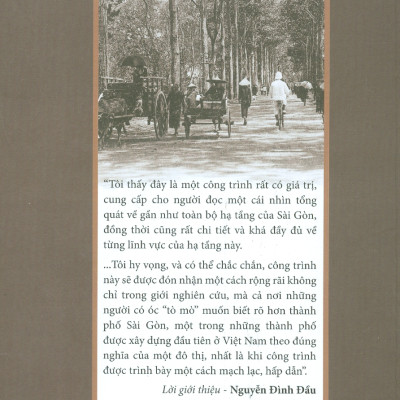 Hạ Tầng Đô Thị Sài Gòn Buổi Đầu (Tái bản có chỉnh sửa, bổ sung)