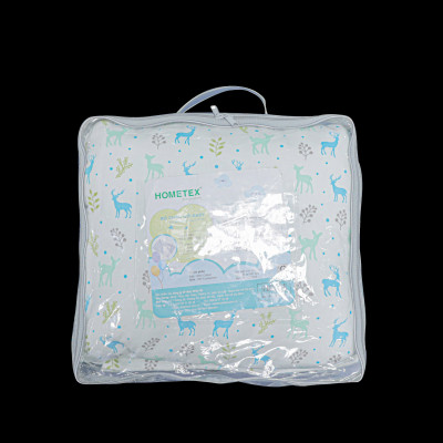 Bộ chăn gối baby hometex cotton hoa