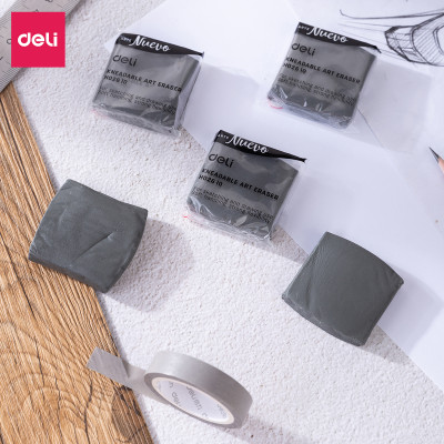 Tẩy đất sét cho mỹ thuật cao cấp Deli - Có thể nhào nặn thay đổi hình dáng - 1 viên - EH02610