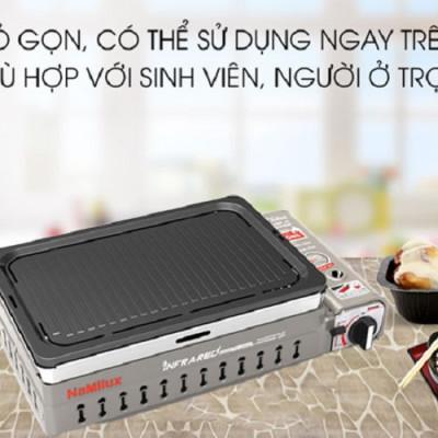 Bếp nướng gas đa năng Namilux GM2520PS - Hàng chính hãng