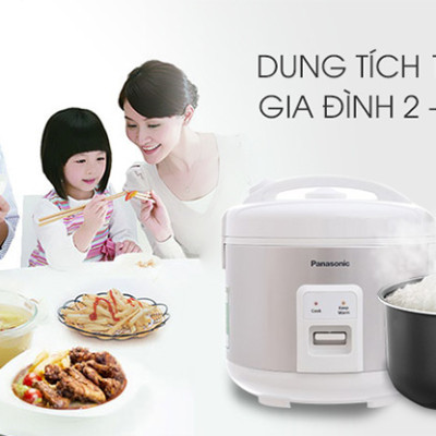 Nồi cơm điện nắp gài Panasonic PANC-SR-MVN107LRA (1L) - Hàng Chính Hãng