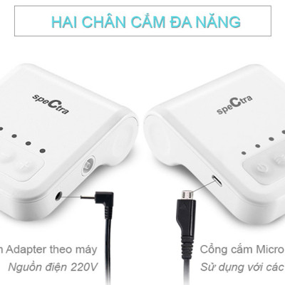 Máy Hút Sữa Điện Đơn Spectra Q - Trắng