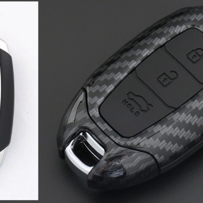 Ốp vỏ chìa khóa cacbon xe Accent 2018