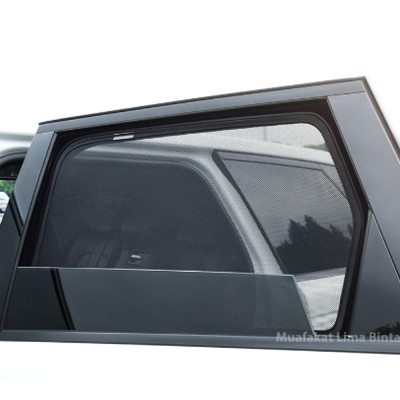 Rèm Che Nắng Mazda  BT50 2013-2020 loại 2 Rèm Chắn Nắng Nam Châm Cho Xe ô tô, Bộ 4 Tấm, có nam châm