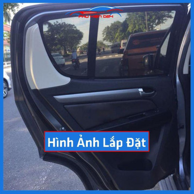Bộ 4 rèm chắn nắng nam châm Chevrolet Trailblazer khung cố định chống tia UV