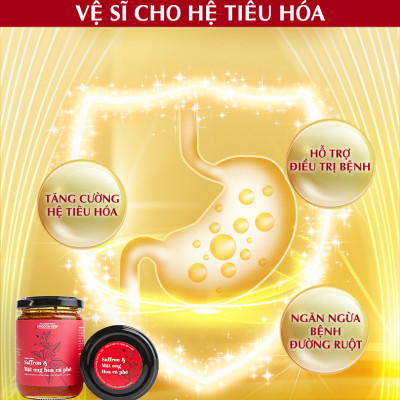 Saffron ngâm mật ong Kingdom Herb chính hãng thượng hạng hộp 311g