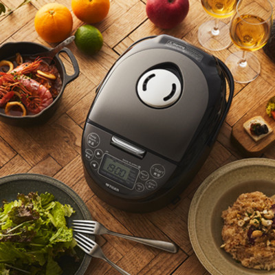 Nồi Cơm Điện Tử Cao Tần Tiger 3 Trong 1 JPF-A55W [0.54L] - Hàng Chính Hãng