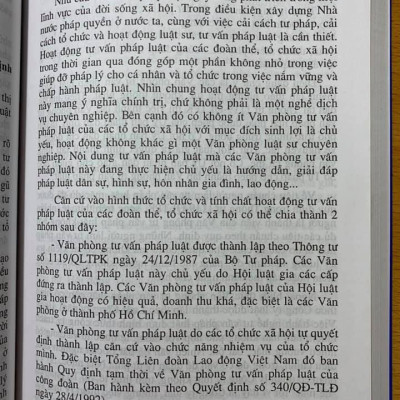 Dịch Vụ Pháp Lý ở Việt Nam Thực Trạng Và Định Hướng Phát Triển