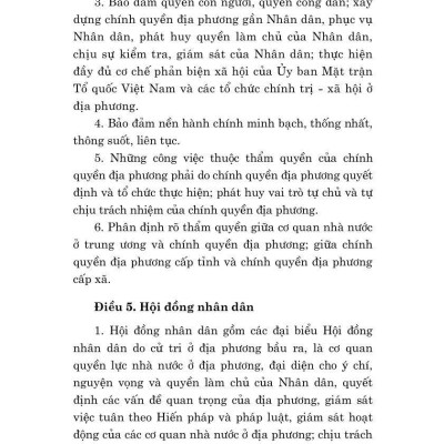 Luật Tổ chức chính quyền địa phương năm 2025