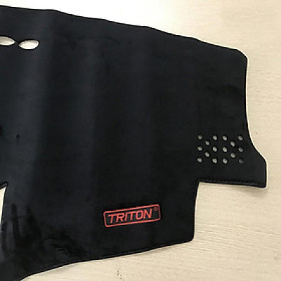 Thảm Taplo Nhung Lông Cừu Xe Mitsubishi Triton 2018-2019 2020 2021