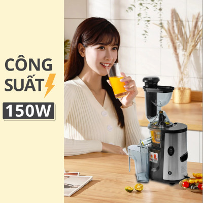 Máy Ép Trái Cây Mishio MK313 motor đồng máy nặng 5.2Kg - Hàng Chính Hãng
