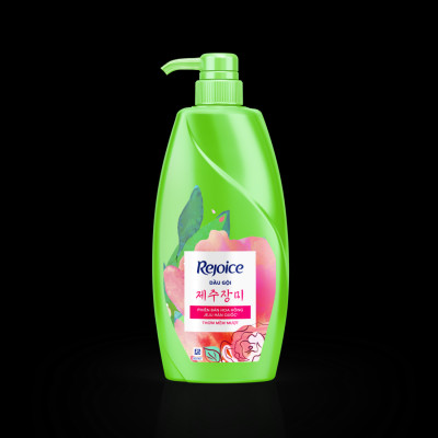 Dầu Gội REJOICE chai 630ml Hoa Hồng Jeju