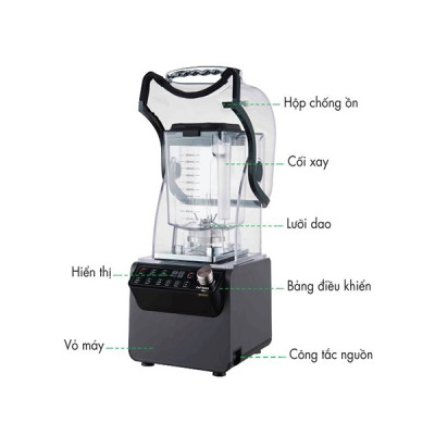 Máy xay sinh tố công nghiệp Promix PM-9003- Hàng chính hãng