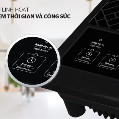 Bếp Hồng Ngoại Sunhouse SHD6011 (2000W) - Đen- hàng chính hãng