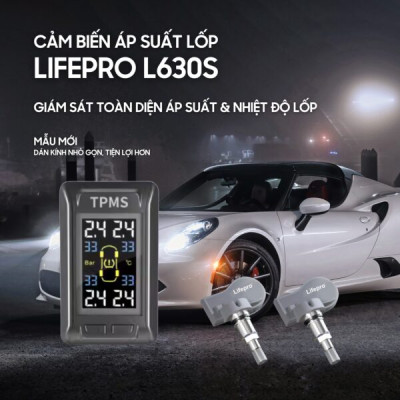 Cảm biến áp suất lốp ô tô Lifepro L630s Special Hàng chính hãng