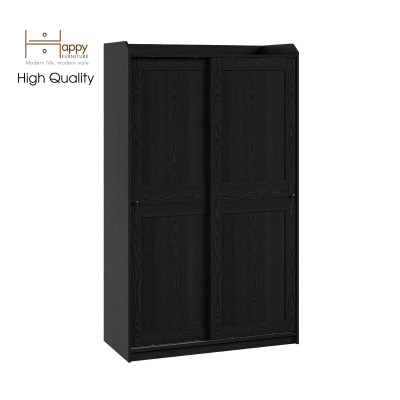 [Happy Home Furniture] RUNI, Tủ quần áo - 2 cánh cửa lùa,  118cm x 55cm x 199cm ( DxRxC), TCL_002