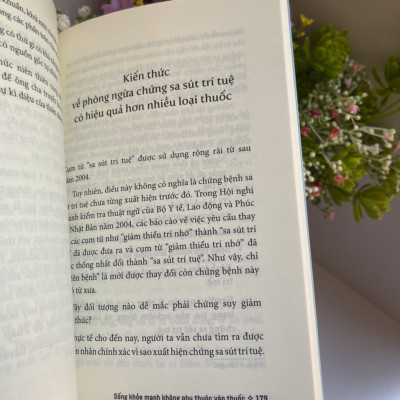 SỐNG KHỎE MẠNH KHÔNG PHỤ THUỘC VÀO THUỐC - Ryoko Chiba – Như Nữ dịch – Thái Hà