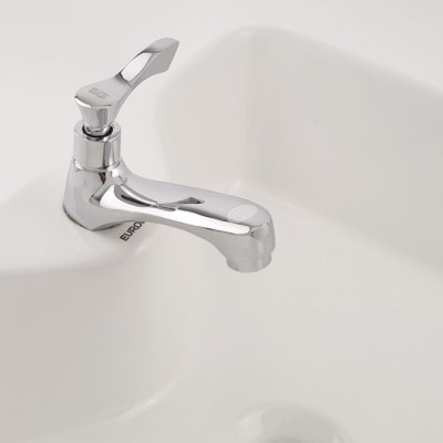 Vòi Lavabo lạnh Eurolife EL-116 (Trắng bạc)