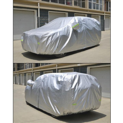 Bạt phủ xe ô tô 5 chỗ Hyundai Kona, Bạt trùm xe SUV cao cấp chất liệu vải PEVA chống nắng mưa không thấm nước