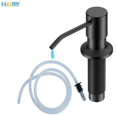 Vòi bơm hút nước rửa chén đầu inox 304 sơn đen HOBBY Home Decor NRC4