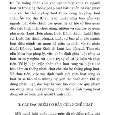 Nghề Luật và cơ hội nghề nghiệp cho người học luật