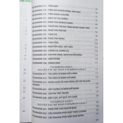 Chế độ kế toán hành chính sự nghiệp (Ban hành theo thông tư 107/2017/TT-BTC ngày 10/10/2017 của Bộ tài chính) 