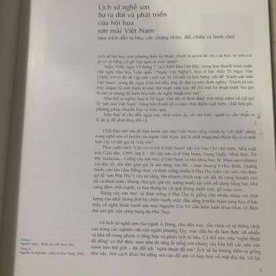 HỘI HOẠ SƠN MÀI VIỆT NAM - BÌA CỨNG