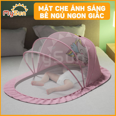 Màn mùng lưới chụp chống muỗi gấp gấp gọn thông minh che chắn cho bé sơ sinh, trẻ em ngủ MySun