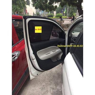 Rèm Che Nắng Xe Mitsubishi Mirage 2012-2016 Hàng Chuẩn Xịn Loại 1 