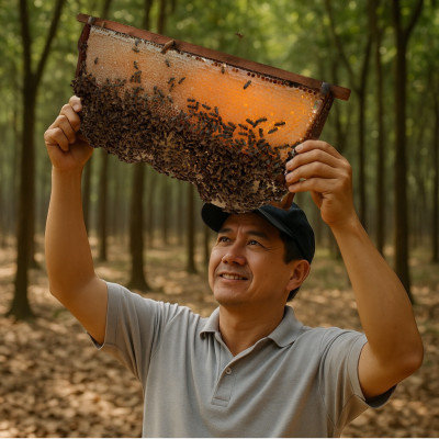 Mật ong Rừng Nhiệt Đới chai 1350g