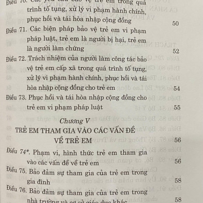 Luật Trẻ Em ( Hiện hành ) ( Sửa đổi, bổ sung năm 2018)