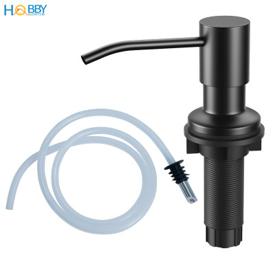 Vòi bơm hút nước rửa chén đầu inox 304 sơn đen HOBBY Home Decor NRC4